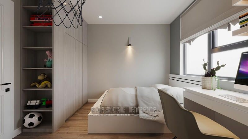 Nội thất phòng ngủ gỗ công nghiệp